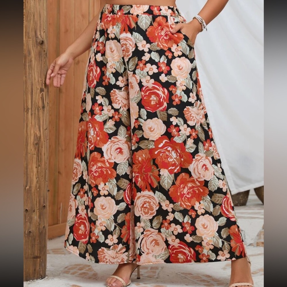 Floral slacks